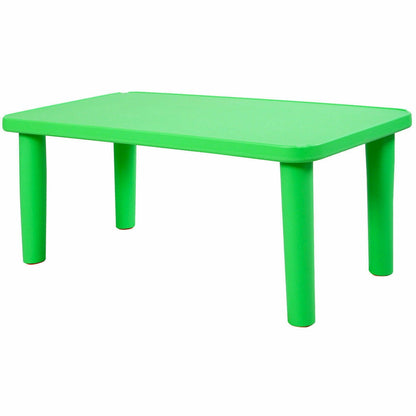 Kids Portable Plastic Activity Table, Green Kids Table & Chair Sets at Gallery Canada