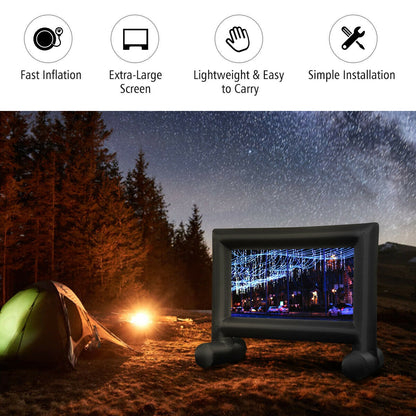 Inflatable Outdoor Movie Projector Screen, 14' Game Room at Gallery Canada