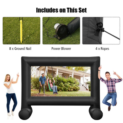 Inflatable Outdoor Movie Projector Screen, 14' Game Room at Gallery Canada