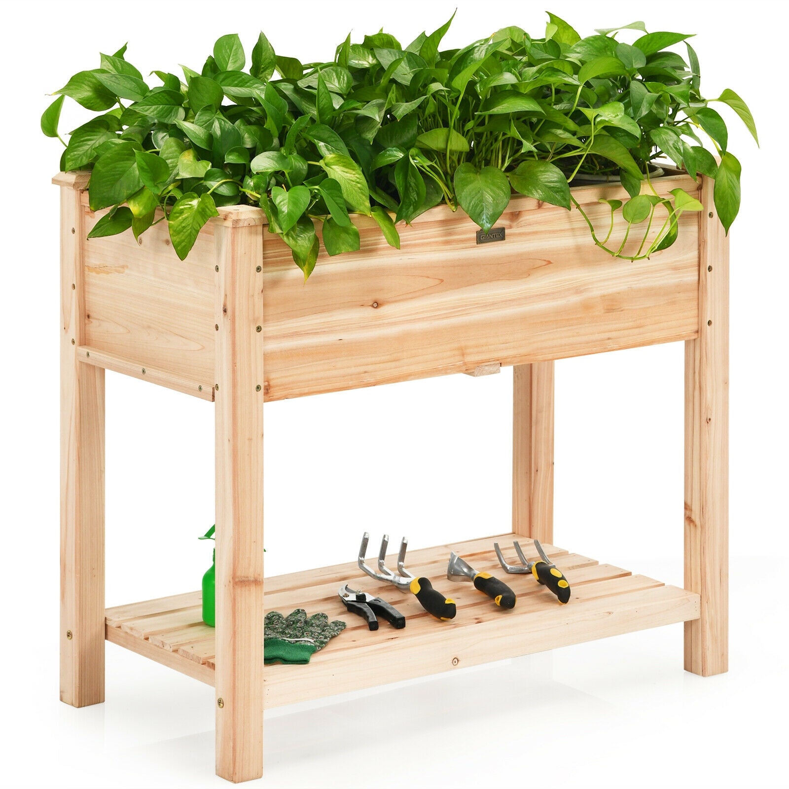 Raised Garden Elevated Wood Planter Box Stand Raised Garden Beds at Gallery Canada