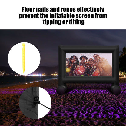 Inflatable Outdoor Movie Projector Screen, 18' Game Room at Gallery Canada
