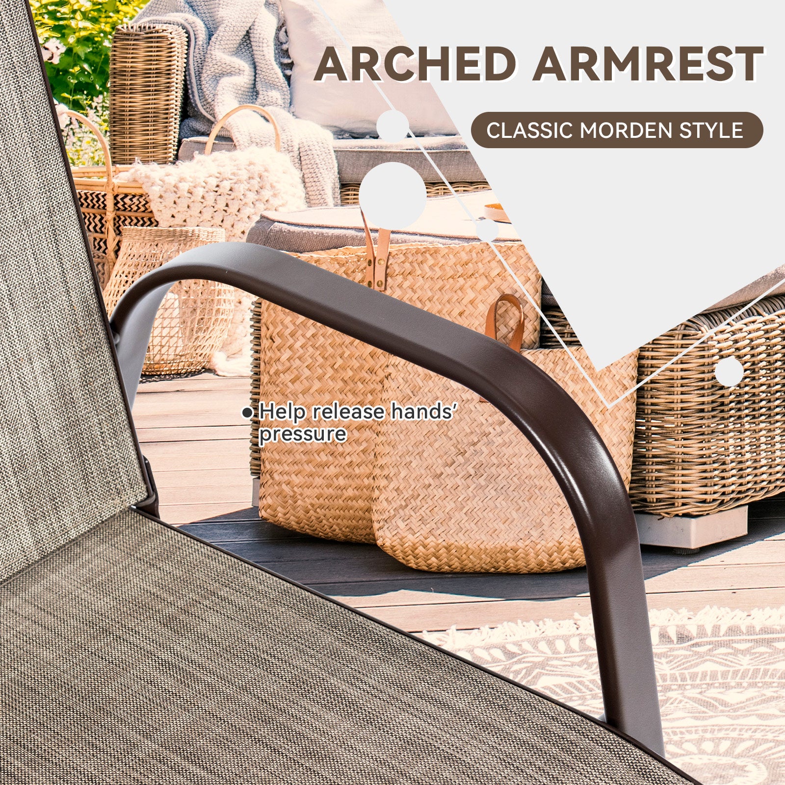 Patio Outdoor Dining Chair, 2 Pieces, Gray Patio Dining Chairs at Gallery Canada