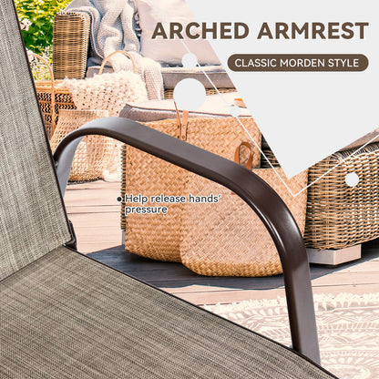 Patio Outdoor Dining Chair, 2 Pieces, Gray Patio Dining Chairs at Gallery Canada