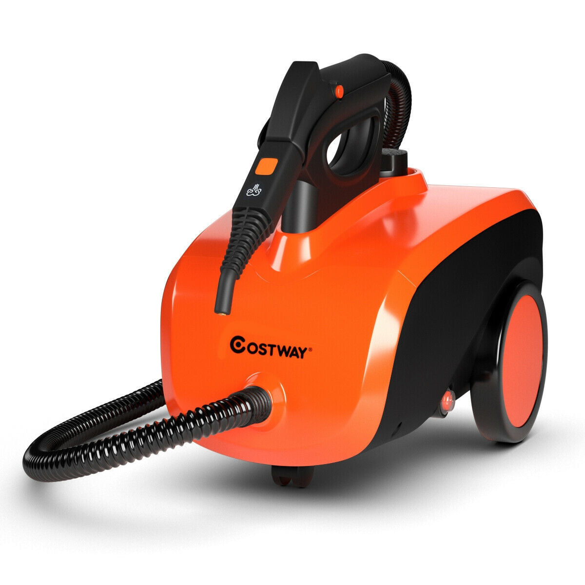 Heavy Duty Multipurpose Steam Cleaner, 18 Accessories, Orange Vacuums & Cleaners at Gallery Canada