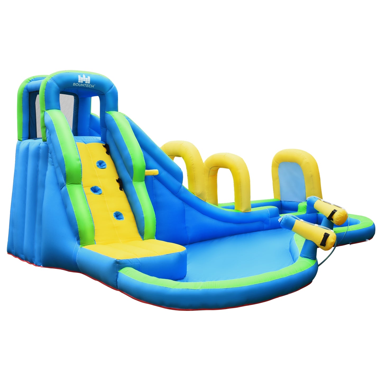 Inflatable Water Slide Kids Bounce House, Water Cannons, Hose Bounce House at Gallery Canada