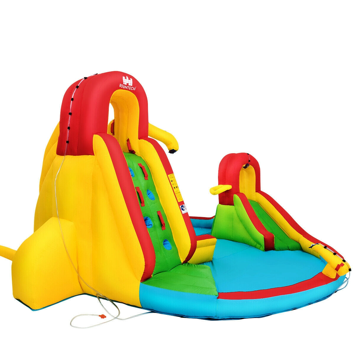 Inflatable Water Slide Bounce House, Climbing Wall, Pool, No Blower Bounce House at Gallery Canada