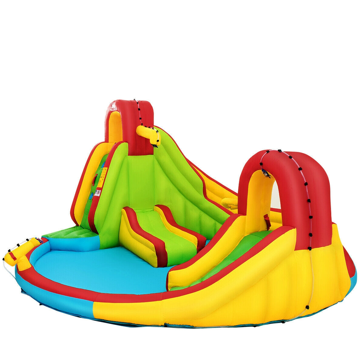 Inflatable Water Slide Bounce House, Climbing Wall, Pool, No Blower Bounce House at Gallery Canada