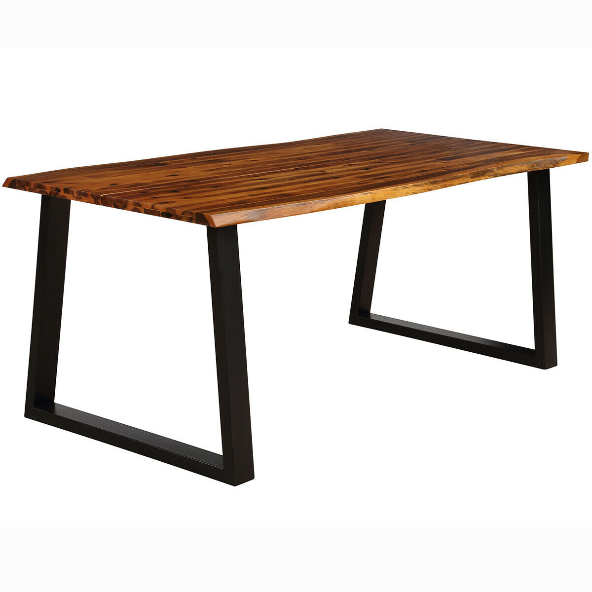 Acacia Wood Dining Table, Rectangular, Brown Dining Tables at Gallery Canada
