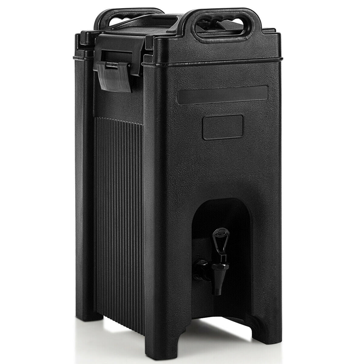 5 Gallon Insulated Beverage Server Dispenser, Black Water Dispensers Black at Gallery Canada