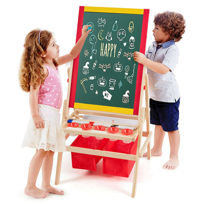 Flip-Over Double-Sided Kids Art Easel, Multicolor Art Easels at Gallery Canada