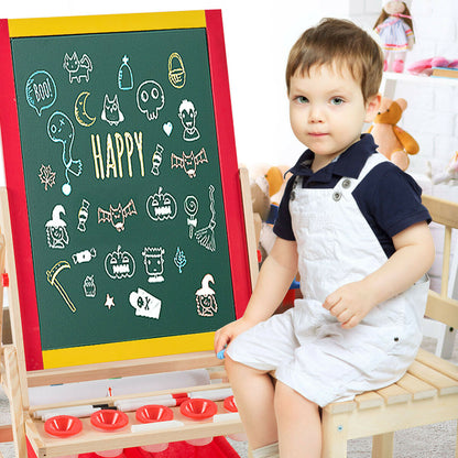 Flip-Over Double-Sided Kids Art Easel, Multicolor Art Easels at Gallery Canada