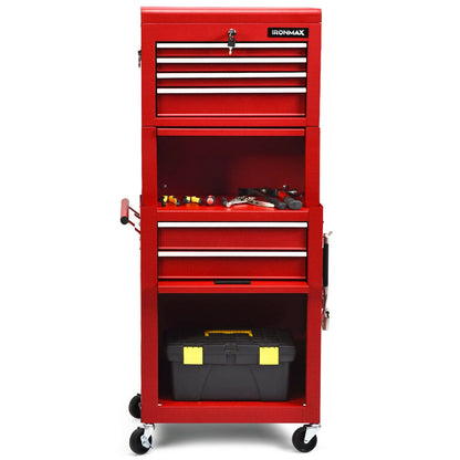 6-Drawer Tool Chest With Heightening Cabinet, Red Garden Tools at Gallery Canada