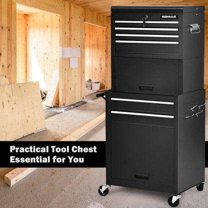 6-Drawer Tool Chest With Heightening Cabinet, Black Garden Tools at Gallery Canada
