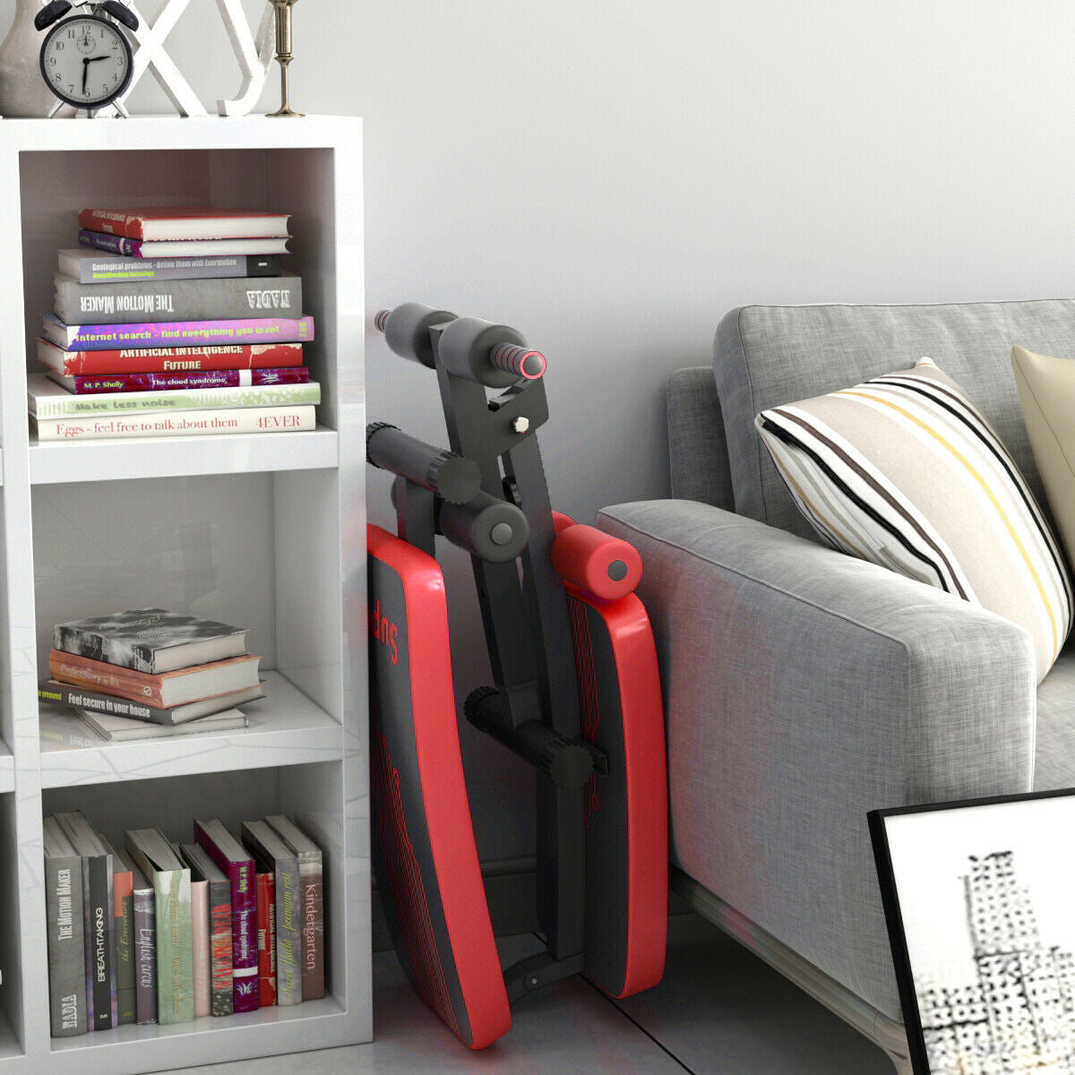Abdominal Twister Trainer, Adjustable Height Exercise Bench, Red Benches Racks & Bars at Gallery Canada