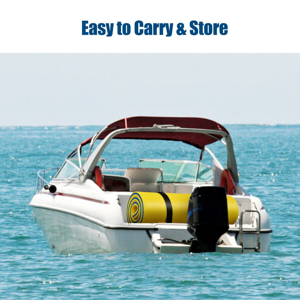 3-Layer Relaxing Tear-Proof Water Mat, Yellow Swimming at Gallery Canada