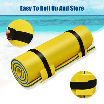 3-Layer Relaxing Tear-Proof Water Mat, Yellow Swimming at Gallery Canada