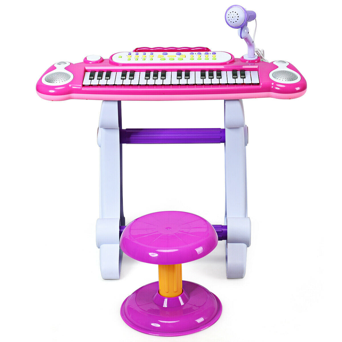 37 Key Electronic Keyboard, Kids Toy Piano, Pink Musical Toys at Gallery Canada
