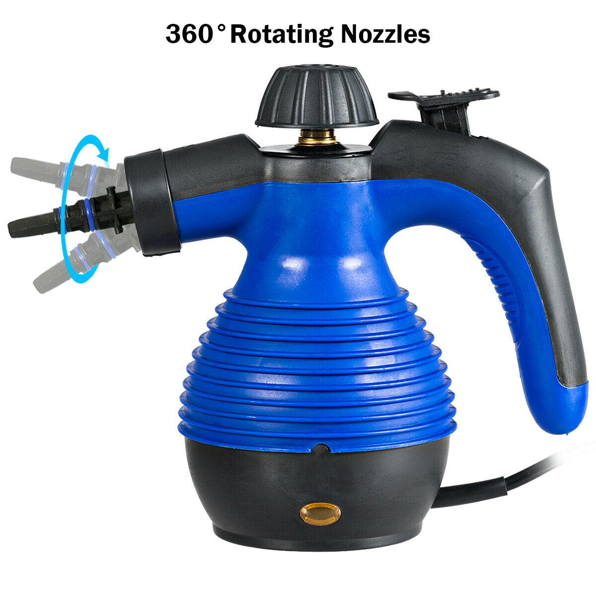 1050W Handheld Pressurized Steam Cleaner, Blue Vacuums & Cleaners at Gallery Canada