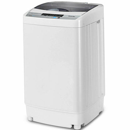 12 lbs Full-Automatic Washing Machine, 10 Wash Programs, Gray Washing Machines at Gallery Canada