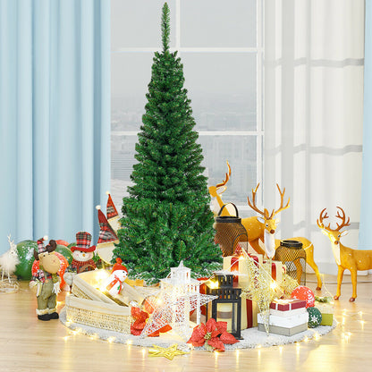 Artificial Pencil Christmas Tree, 4.5ft, Green Christmas Tree at Gallery Canada