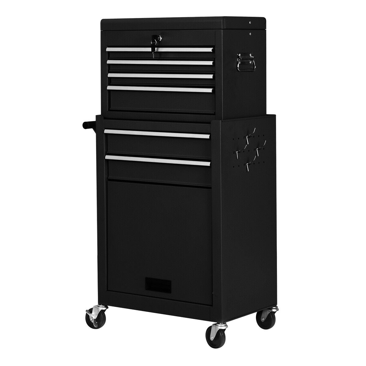 Rolling Cabinet Storage Chest, Toolbox, Black Outdoor Storage & Garages Black at Gallery Canada