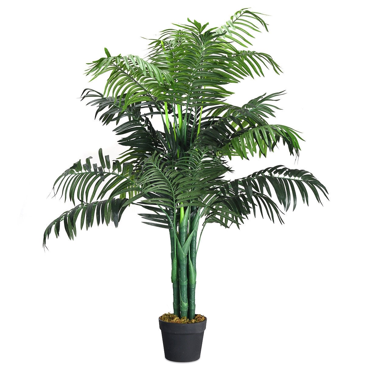 3.5 Feet Artificial Areca Palm Silk Tree, With Basket, Green Faux Plants at Gallery Canada
