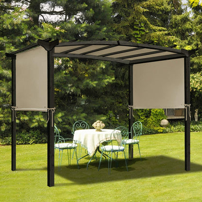 6.7 x 17 Feet Pergola Replacement Canopy Cover Outdoor Shades at Gallery Canada