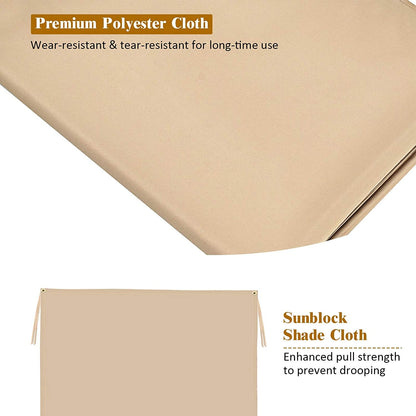 6.7 x 17 Feet Pergola Replacement Canopy Cover Outdoor Shades at Gallery Canada