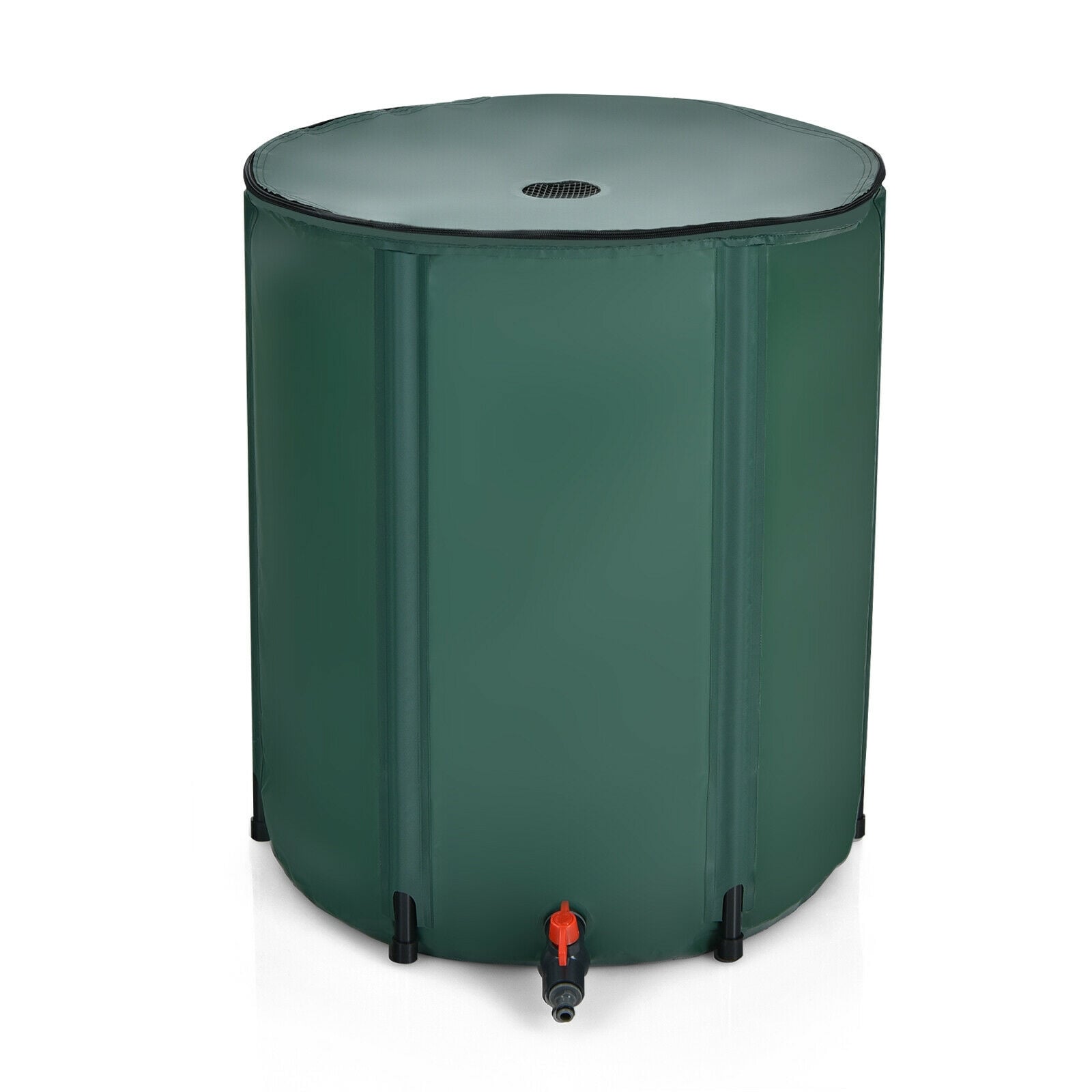 60 Gallon Collapsible Rain Barrel, Water Collector, Green Watering & Irrigation Green at Gallery Canada