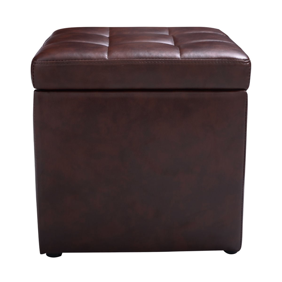 Ottoman Pouffe Storage Box Lounge Seat Footstools , Brown Ottomans at Gallery Canada