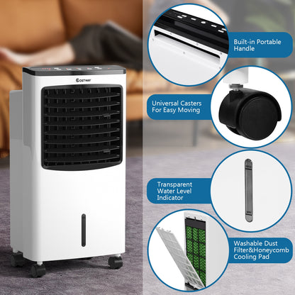 3-In-1 Portable Evaporative Air Conditioner Cooler, White Air Coolers at Gallery Canada