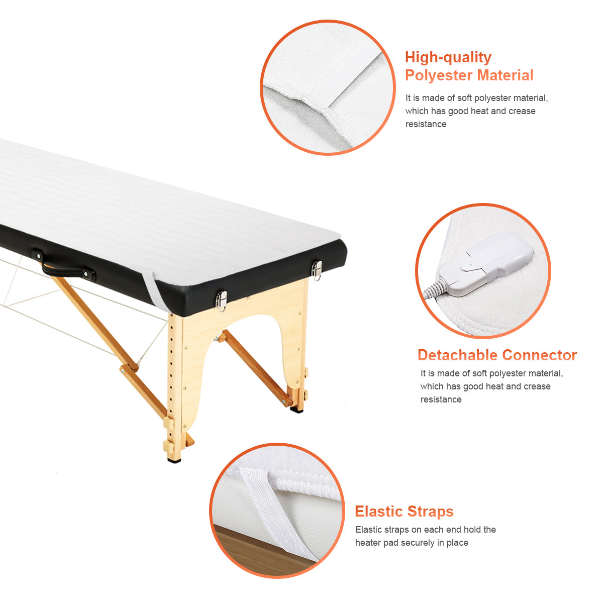 Digital Auto Overheat Protection Massage Table Warmer Bedding at Gallery Canada