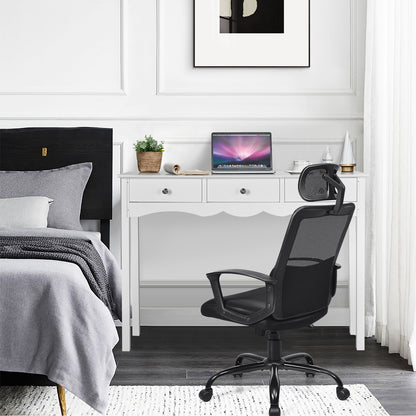 Side Sofa Table With Storage, 3 Drawers, White Console Tables at Gallery Canada