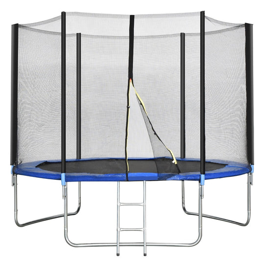 10 Feet Combo Bounce Jump Safety Trampoline with Spring Pad Ladder Trampolines Options at Gallery Canada
