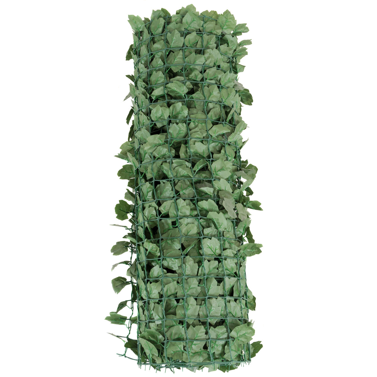 Faux Ivy Leaf Privacy Fence, 59 x 95 Inch, Green Decorative Fencing & Flooring at Gallery Canada