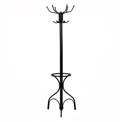 Vintage Metal Coat Hat Tree Stand, Black Coat Racks & Hall Trees at Gallery Canada