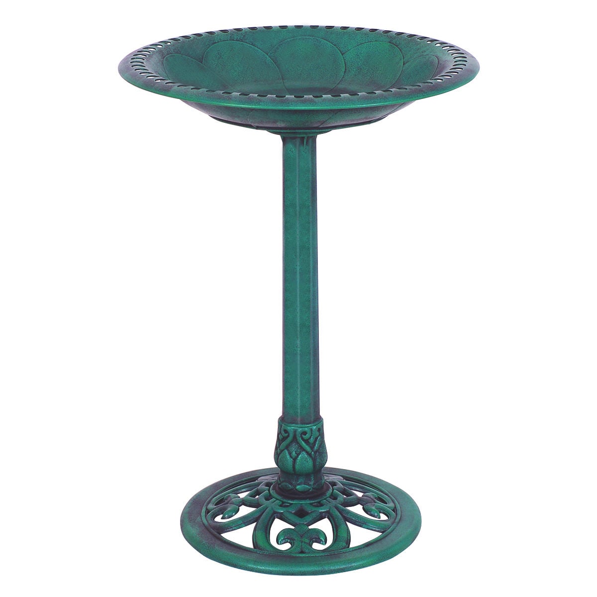 Garden Pedestal Bird Bath Feeder, Green Chicken Coops at Gallery Canada
