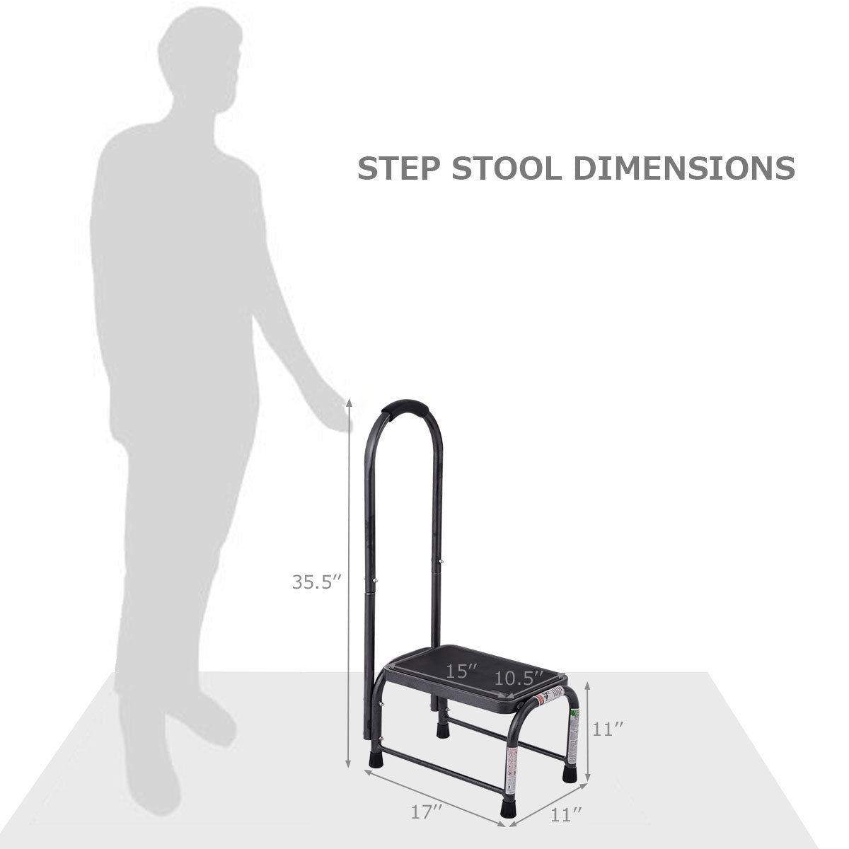 330 lbs Non-Slip Heavy Duty Step Stool Kitchen Tools at Gallery Canada
