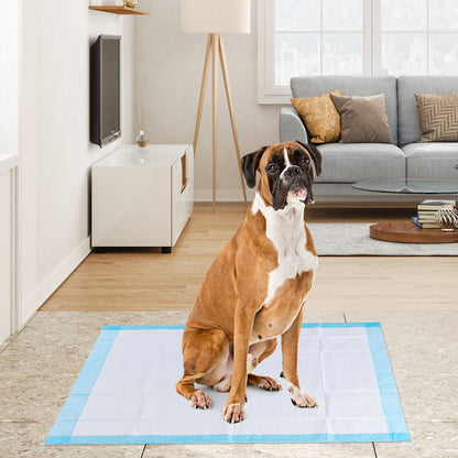 100 pieces 30 x 36 inch Pet Wee Pee Piddle Pad , Light Blue Dog Supplies at Gallery Canada