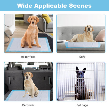 100 pieces 30 x 36 inch Pet Wee Pee Piddle Pad , Light Blue Dog Supplies at Gallery Canada