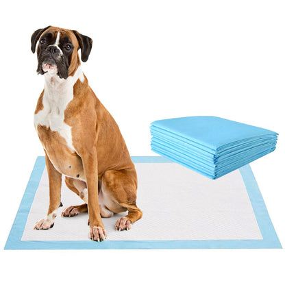 100 pieces 30 x 36 inch Pet Wee Pee Piddle Pad , Light Blue Dog Supplies at Gallery Canada