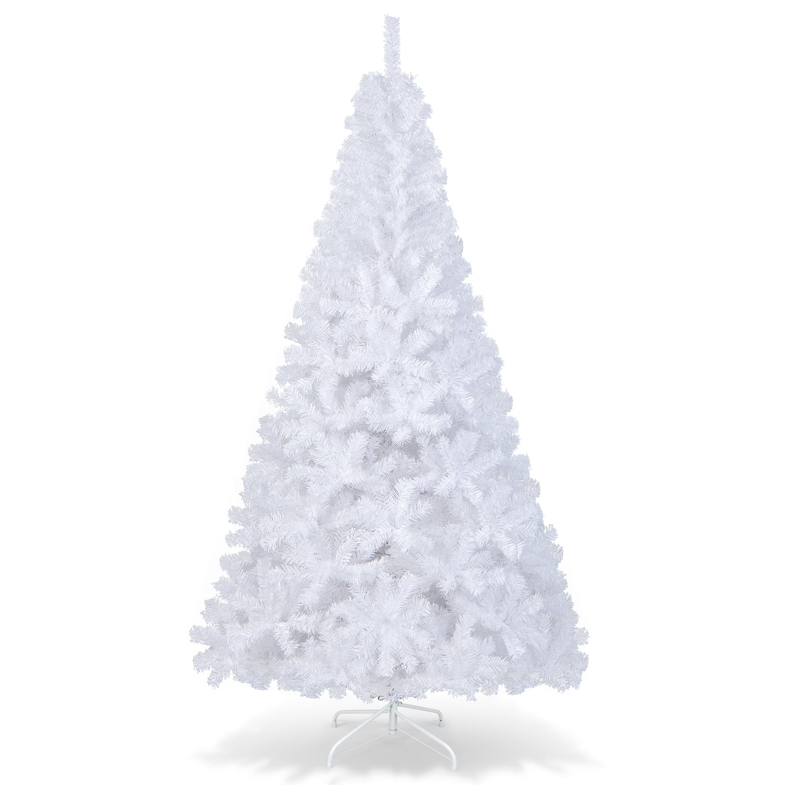 7 ft Christmas Tree, Solid Metal Stand, White Christmas Tree at Gallery Canada