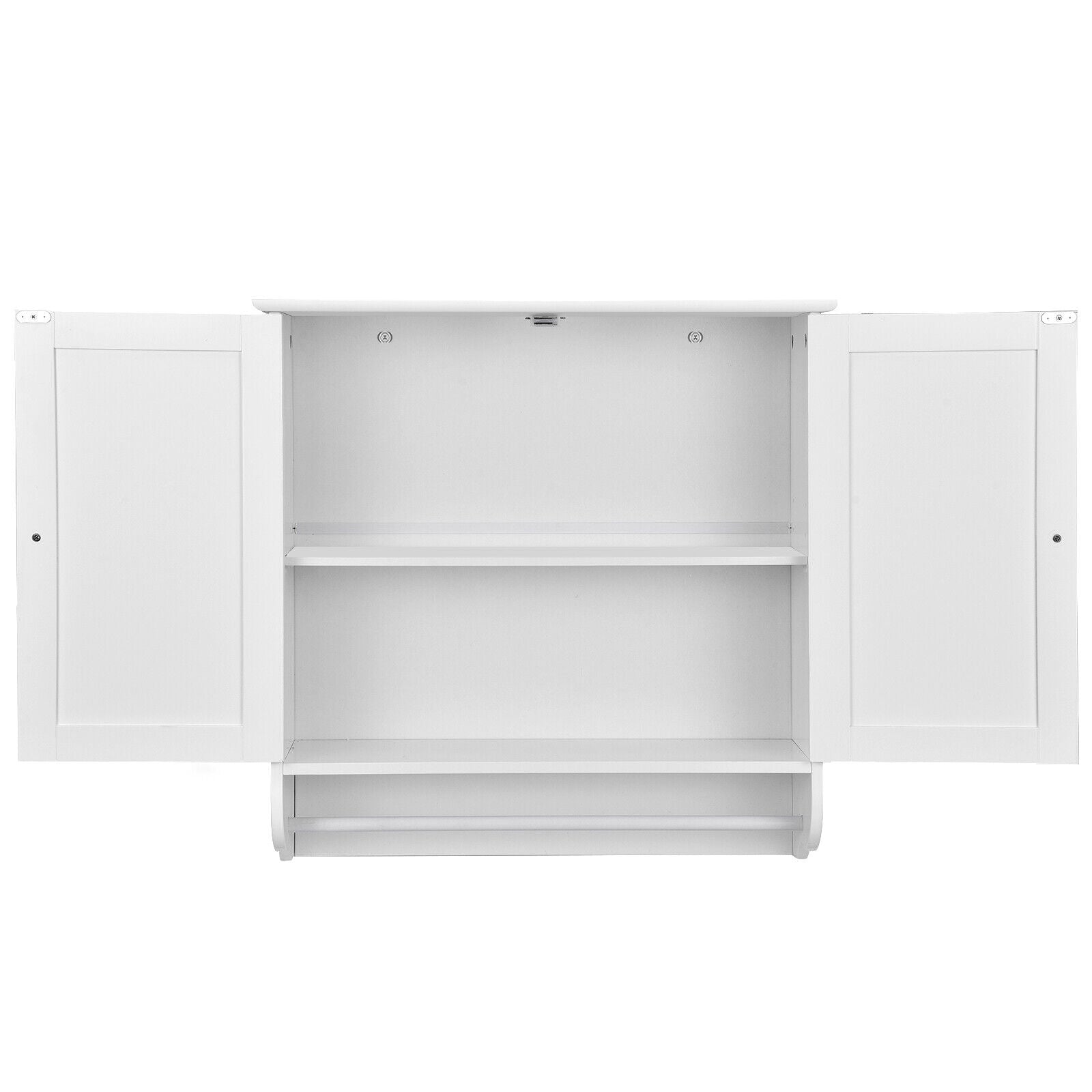 Wall Mounted Bathroom Medicine Cabinet With Towel Bar, White Wall Cabinets at Gallery Canada