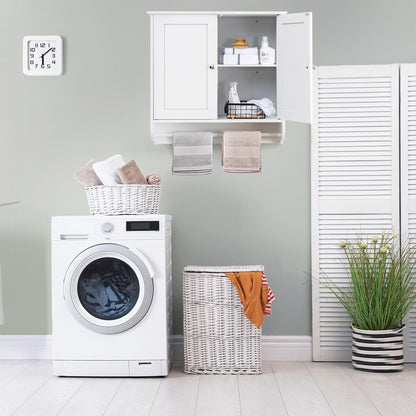 Wall Mounted Bathroom Medicine Cabinet With Towel Bar, White Wall Cabinets at Gallery Canada
