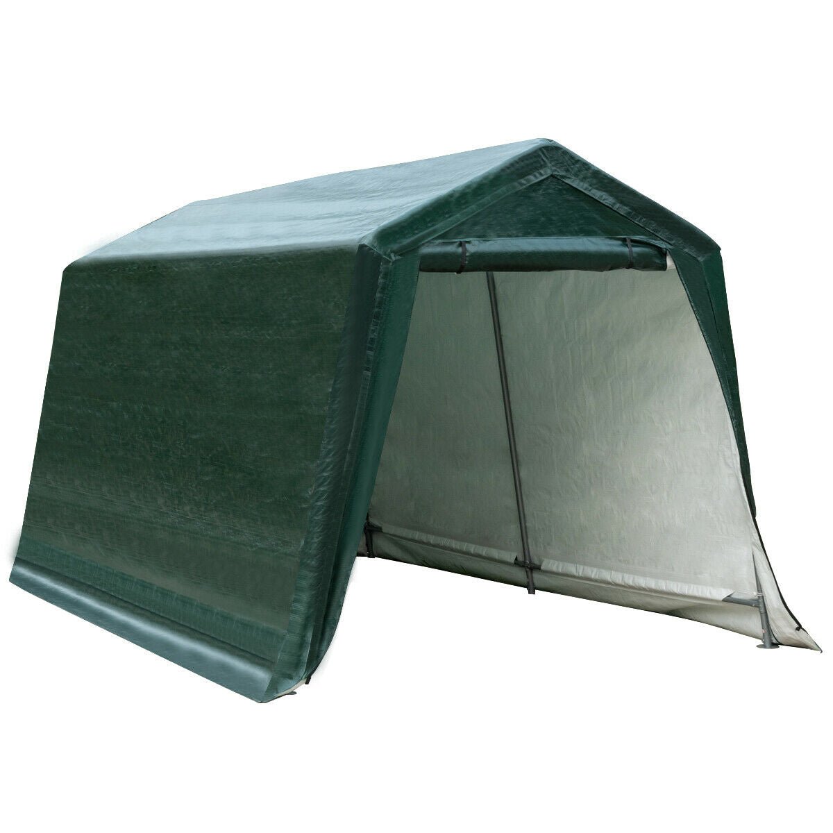 Outdoor Carport Shed, Waterproof Ripstop Cover, 8 x 14 ft, Green Carports at Gallery Canada