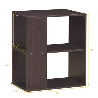 3-Tier Side Table With Storage Shelves, Brown End & Side Tables at Gallery Canada