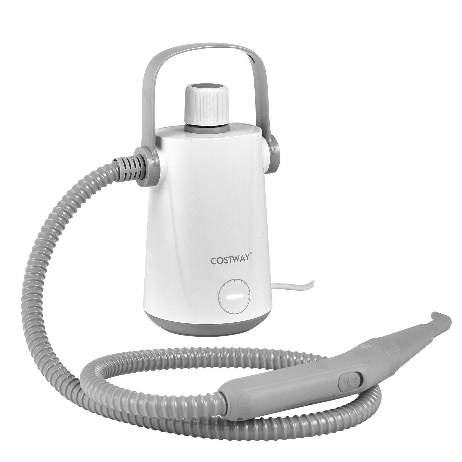 1000W Portable Hand-Held Steam Cleaner, 10 Accessories, Gray Vacuums & Cleaners at Gallery Canada