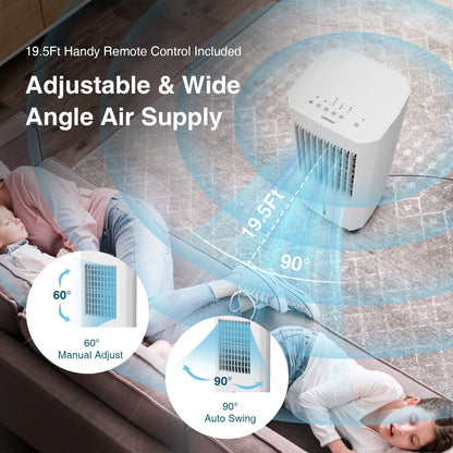 3-In-1 Evaporative Air Cooler, 3 Modes, White Air Coolers at Gallery Canada