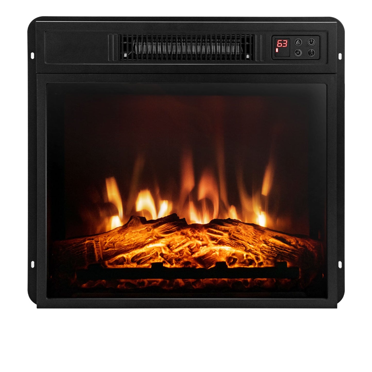 18 Inch Electric Fireplace Insert, Adjustable LED Flame Fireplaces Options at Gallery Canada