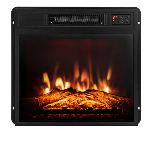 18 Inch Electric Fireplace Insert, Adjustable LED Flame Fireplaces Options at Gallery Canada